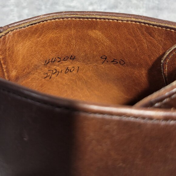 Grant Stone Cap Toe Men's Size US 9.5D Crimson Chromexcel Leather Lace Up Boots. - Picture 6 of 13